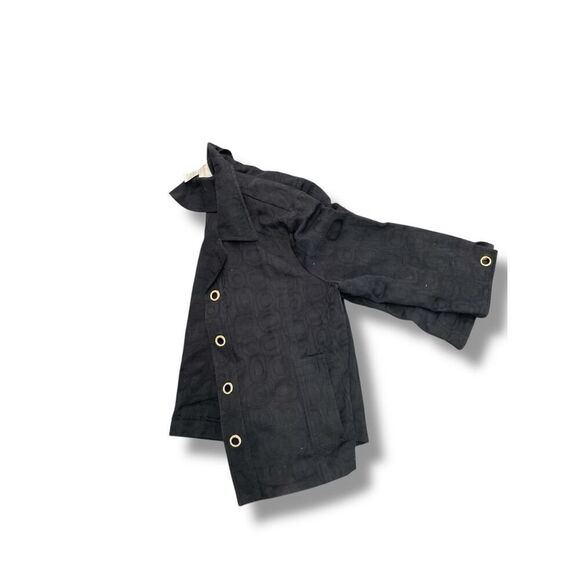 Drapers and Damon’s Petite Jacket Coat Black Size PXL - Picture 6 of 8